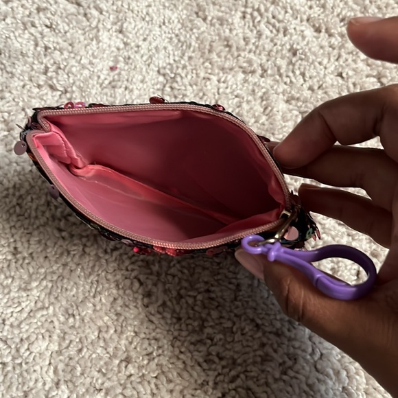 FREE BUNDLE add-on Sequin coin purse 👛 small with clip 👍 - Picture 2 of 4